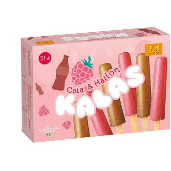 KALAS Cola hallon 21-p Triumf Glass.
