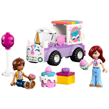 LEGO Friends Enhörningsbil för tårtleveranser 42675.