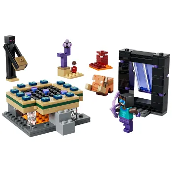 LEGO Minecraft Resa med Nether- och End-portal 21584.