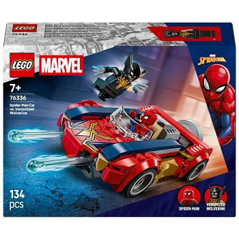 LEGO Marvel Spider-Mans bil mot venomifieraf Wolverine 76336.