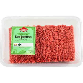 Familjenötfärs 18% ca 1,2kg Gudruns.