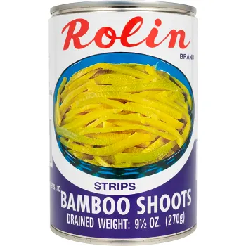 Bambuskott Strimlade 540g Rolin.