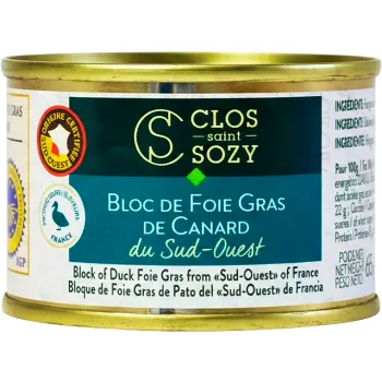 Foie Gras Av Anka IGP 65g Clos Saint Sozy.