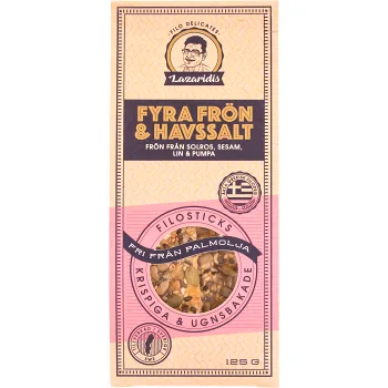 Filosticks Med Fyra Frön 125g Lazaridis.