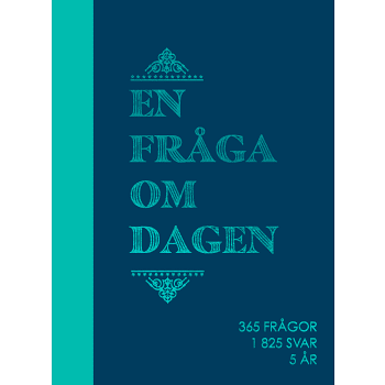 En fråga om dagen : 365 frågor, 1825 svar, 5 år.