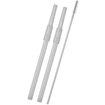 Sugrör och rengöringsborste Snack-n-sip Bambino.