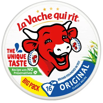 Smältost 16-p 267g Den skrattande kon.