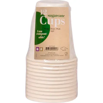 Mugg Sockerrör Medium 25 Cl 12pack Falk.