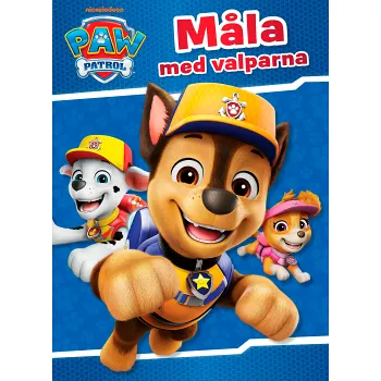 Måla med valparna.