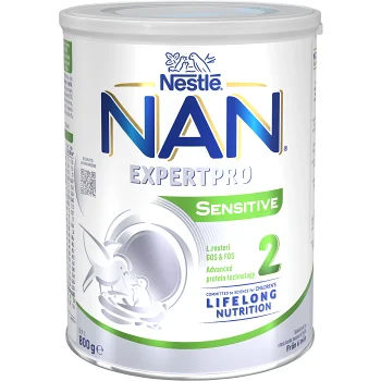 NAN Expertpro Sensitive 2 6m 800g Nestle.