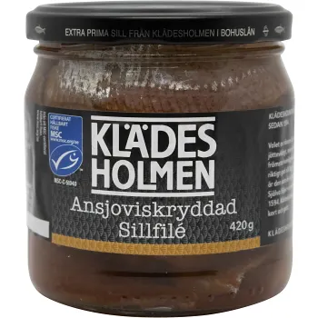 Ansjoviskryddad Sill 420g Klädesholmen.
