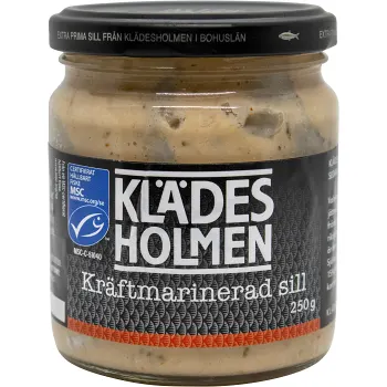 Kräftmarinerad Sill 250g Klädesholmen.