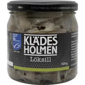 Löksill 420g Klädesholmen.