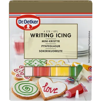 Kristyr Décor Writing Icing Dr.Oetker.