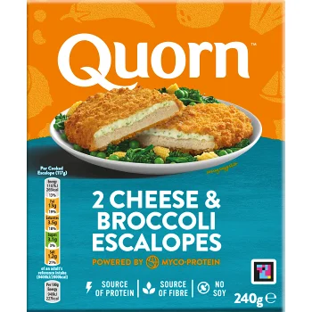 Vegetarisk Cheese &amp; broccoli escalopes 240g Quorn.