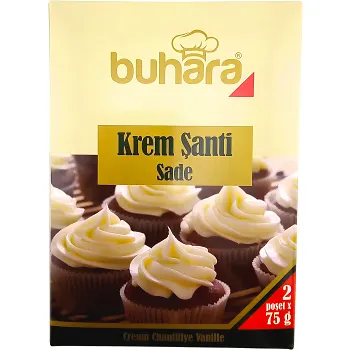 Pulvermix Vispgrädde Vanilj 150g Buhara.