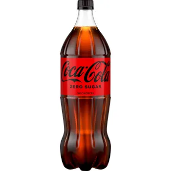Läsk Cola Zero 1.5l Coca-Cola.
