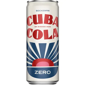 Läsk Cuba Cola Zero 33cl Cuba Cola.