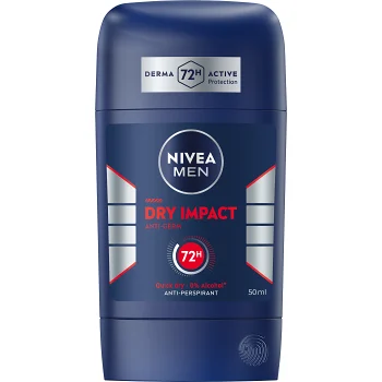 Deodorant Dry Impact Stick 50ml Nivea Men.