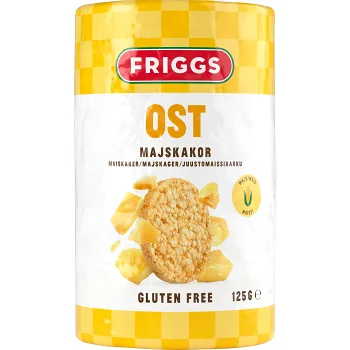 Majskakor Ost 125g Friggs.