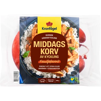 Middagskorv av Kyckling 800g Kronfågel.