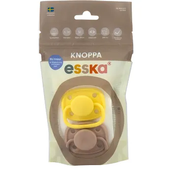 Napp Knoppa Silikon 2-p Esska.