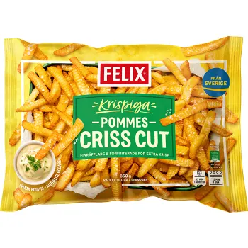 Pommes Criss cut 850g Felix.