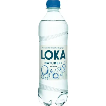 Vatten Kolsyrat Naturell 50cl Loka.