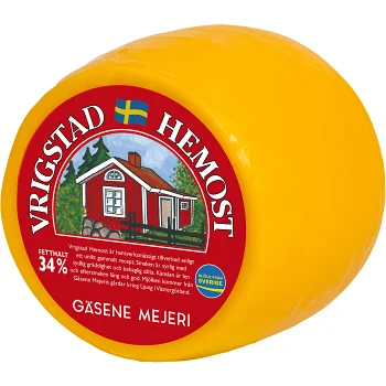 Hemost Vrigstad ca 1kg Smålandsost.