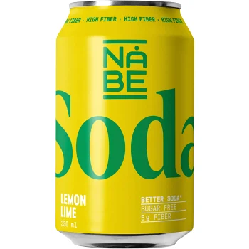 Soda Lemon Lime 33cl Nåbe.