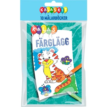 Kalaskit: 10 målarböcker.