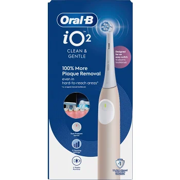Eltandborste iO2 Calm Pink Oral-B.
