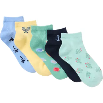 Socka Midcut 5p Nitta Mix 25/27 mywear.