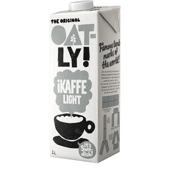 Havredryck iKaffe Light 1000ml Oatly.