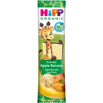 Fruit bar apple banana 1år Hipp.