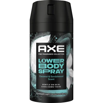 Deodorant Spray Lower Body Coconut Sandalwood 100ml AXE.