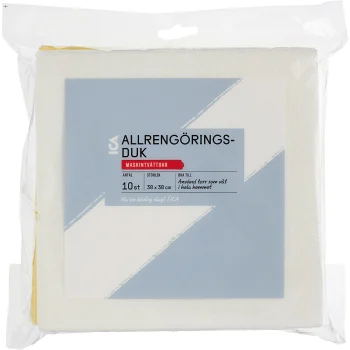 Allrengöringsduk 10-p ICA.