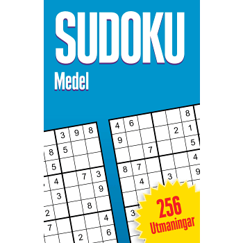Sudoku : medel, 256 utmaningar.