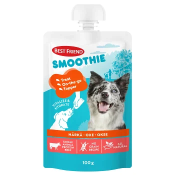 Hundgodis Smoothie Oxe 100g Best friend.
