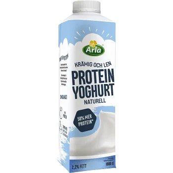 Yoghurtkvarg Naturell 1,9% 1000g Arla®.