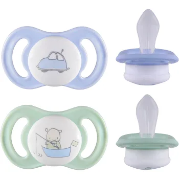 Napp Happy Mini Silikon 2-p 0m+ Esska.