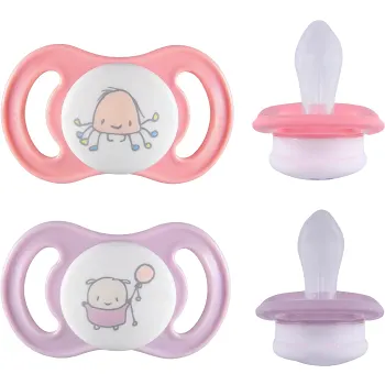 Napp Happy Mini Silikon 2-p 0m+ Esska.