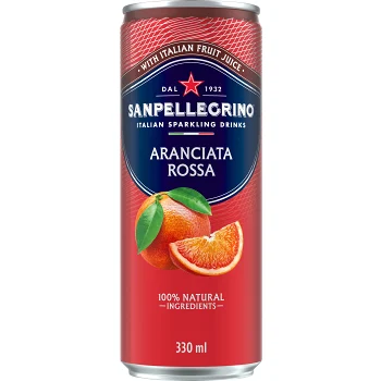 Läsk Aranciata Rossa 33cl San Pellegrino.