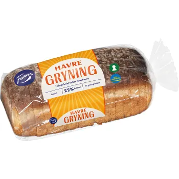 Havregryning 600g Fazer.