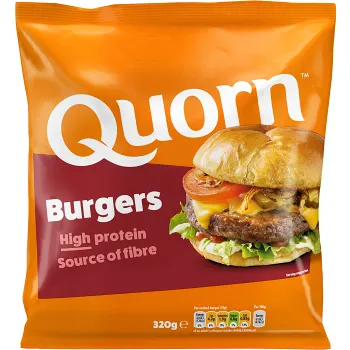 Burgers vegetarisk 320g Quorn.