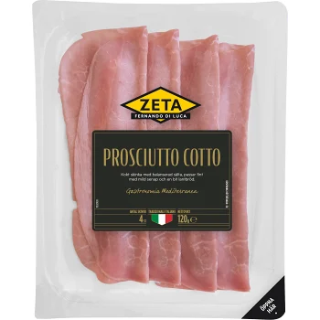 Prosciutto Cotto 120g Zeta.