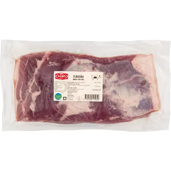Fläsksida Färsk Benfri utan svål ca 1,5kg Scan.