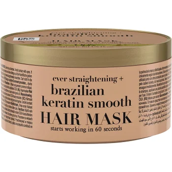 Hårmask Brazilian Keratin Smooth 300ml OGX.