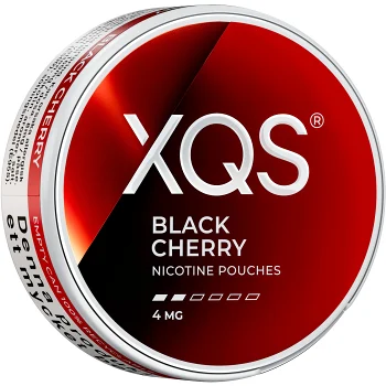 XQS Black Cherry 4mg 10g.
