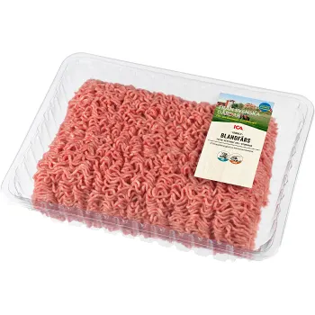 Blandfärs Färsk 70/30 Finmald ca 1,6kg ICA.